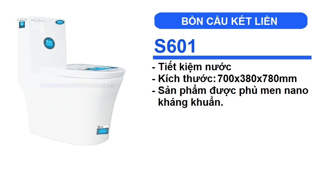 Bồn cầu TICOSI S601